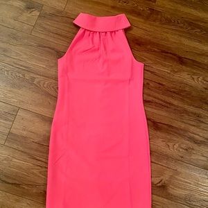 Sail to Sable Cowl Neck Pink Dress